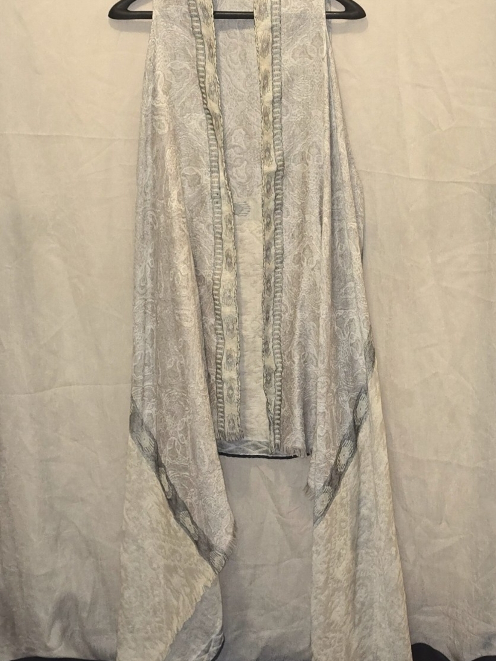 Boho Lightweight Paisley Drape Vest